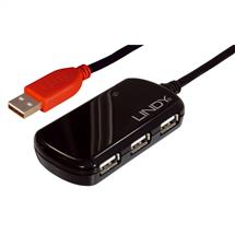 Lindy Interface Hubs | Lindy 12m USB2.0 Extension Hub Kit | Quzo