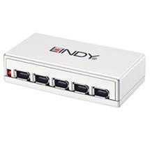 Lindy Interface Hubs | Lindy 6 Port FireWire Repeater Hub 400 Mbit/s White