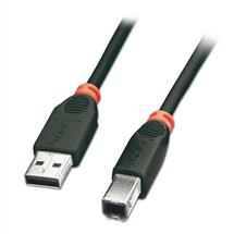 Lindy 7.5m USB 2.0 USB cable USB A USB B Black | Quzo UK
