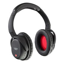 Black, Red | Lindy BNX60 Wireless Active Noise Cancelling Headphones with aptX,