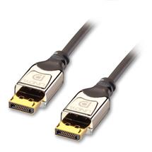 Lindy Displayport Cables | Lindy CROMO DisplayPort, 3m Black, Silver | Quzo