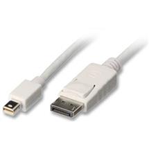 Lindy Displayport Cables | Lindy Mini DP to DP cable, white 2m | Quzo
