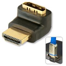 Lindy HDMI Adapter 90 degree up | Quzo UK