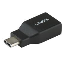 Cables | Lindy USB 3.2 Type C to A Adapter. Connector 1: USB 3.1C, Connector 2: