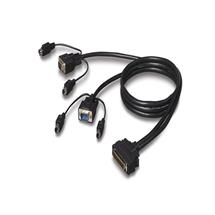 Linksys Kvm Cables | Linksys F1D9400-25 KVM cable 7.6 m Black | Quzo UK