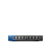 Linksys LGS108 Unmanaged Gigabit Ethernet (10/100/1000) Black, Blue