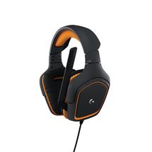 Logitech G G231 Prodigy Wired Headset Head-band Gaming Black, Orange