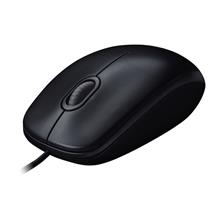 Logitech Mouse M90, Ambidextrous, Optical, USB Type-A, 1000 DPI, Grey