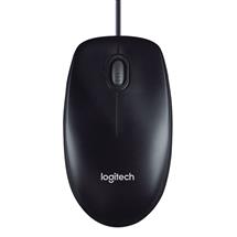 Logitech Mouse M100, Ambidextrous, Optical, USB Type-A, 1000 DPI, Grey