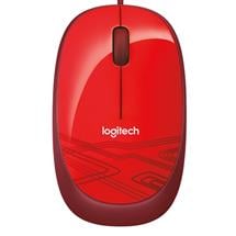 Logitech M105 corded mice | CORDED MOUSE M105 RED | Quzo UK