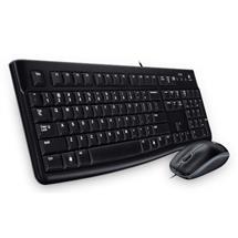 Logitech MK120 keyboard USB Hebrew Black | Quzo UK