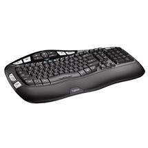 Logitech Wireless Keyboard K350 RF Wireless AZERTY French Black