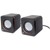 Portable Speaker | Manhattan 2600 Series Speaker System, Small Size, Big Sound, Two