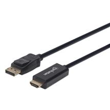 Manhattan DisplayPort 1.1 to HDMI Cable, 1080p@60Hz, 3m, Male to Male,