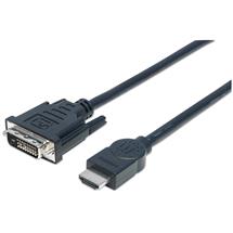 Manhattan HDMI to DVID 24+1 Cable, 3m, Male to Male, Black, Equivalent
