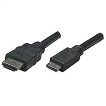 Manhattan HDMI to Mini HDMI Cable, 4K@30Hz (High Speed), 1.8m, Male to