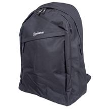 Manhattan Knappack Backpack 15.6", Black, LOW COST, Lightweight,