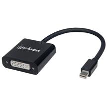 Manhattan Mini DisplayPort to DVI-I Dual-Link Adapter Cable, 1080p, 19.5cm, Male to Female, Passive | Manhattan Mini DisplayPort 1.1a to DVII DualLink Adapter Cable