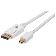 Displayport Cables | Manhattan Mini DisplayPort 1.2 to DisplayPort Cable, 4K@60Hz, 2m, Male