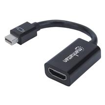 Manhattan Mini DisplayPort 1.2 to HDMI Adapter Cable, 1080p@60Hz,