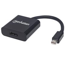 Video Cable | Manhattan Mini DisplayPort 1.2a to HDMI Adapter Cable, 4K@60Hz,