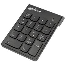 Numeric Keypads | Manhattan Numeric Keypad, Wireless (2.4GHz), USBA Micro Receiver, 18