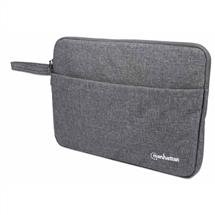 Pc/Laptop Bags And Cases  | Manhattan Seattle Laptop Sleeve 14.5", Grey, Padded, Extra Soft