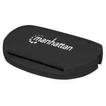 Manhattan USBA Smart/SIM Card Reader, 480 Mbps (USB 2.0), Compact,