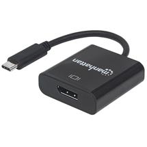 Manhattan Graphics Adapters | Manhattan USBC to DisplayPort 1.2 Cable (Clearance Pricing), 4K@30Hz,