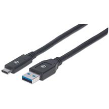 Manhattan USBC to USBA Cable, 3m, Male to Male, 5 Gbps (USB 3.2 Gen1