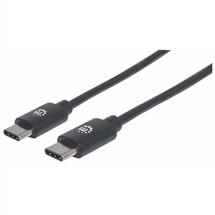 Manhattan USBC to USBC Cable, 1m, Male to Male, 480 Mbps (USB 2.0), 3A