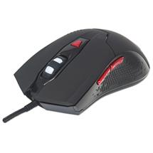 Manhattan Wired Optical Gaming USBA Mouse with LEDs, 480 Mbps (USB