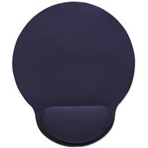 Mouse Mat | Manhattan Wrist Gel Support Pad and Mouse Mat, Blue, 241 × 203 × 40