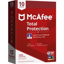 AnTivirus Security Software  | McAfee Total Protection 10 license(s) 1 year(s) | Quzo