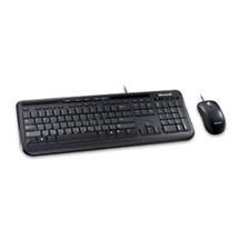 Keyboard And Mouse Bundle | Microsoft Wired Desktop 600 keyboard USB QWERTY UK English Black