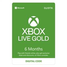Microsoft XBOX Live Gold 6 Months Membership Card | Quzo UK