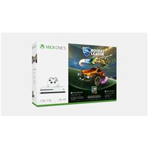 Microsoft Game Consoles | Microsoft Xbox One S Rocket League Blast-Off White 1000 GB Wi-Fi