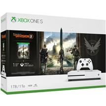 Microsoft Game Consoles | Microsoft Xbox One S + Tom Clancy’s The Division 2 White 1000 GB Wi-Fi