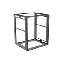 Grey | Middle Atlantic Products CFR Cabinet Frame Rack 16" 8U Freestanding