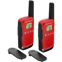 2 Way Radio Conferencing | Motorola Talkabout T42 Red Twin Pack | Quzo UK