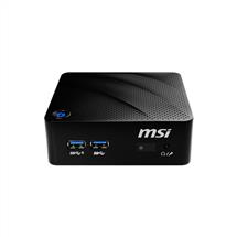 MSI Mini PC | MSI Cubi N 8GL-001BEU 0.45L sized PC Black BGA 1090 N4000 1.1 GHz