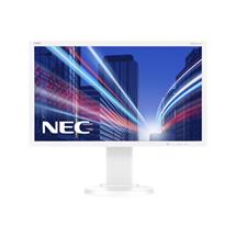 Nec E224WI | 22&quot; White LED Monitor Full HD Height Adjustable DVI DisplayPort