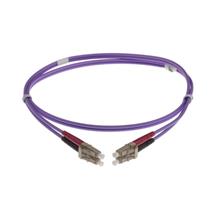 NENCO 4-DX-LC-LC-10-HVT fibre optic cable 10 m OM4 Violet