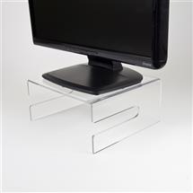 Newstar LCD/CRT monitor riser [acrylic] | Neomounts monitor/laptop riser | In Stock | Quzo UK