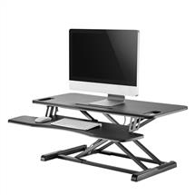 Newstar Desktop Sit-Stand Workplaces | Neomounts by Newstar sit-stand workstation | Quzo UK