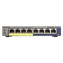 NETGEAR GS108PE, Managed, L2/L3, Gigabit Ethernet (10/100/1000), Full