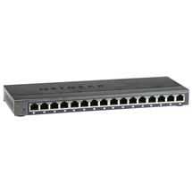 16 Port Gigabit Switch | Netgear GS116E Unmanaged L2 Gigabit Ethernet (10/100/1000) Black