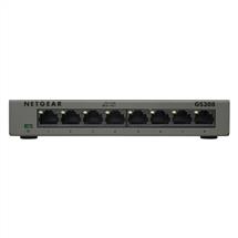 Netgear GS308 Gigabit Ethernet (10/100/1000) Grey | Quzo UK