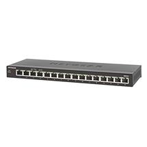 16 Port Gigabit Switch | Netgear GS316 Unmanaged Gigabit Ethernet (10/100/1000) Black