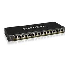 16 Port Gigabit Switch | Netgear GS316PP Unmanaged Gigabit Ethernet (10/100/1000) Black Power